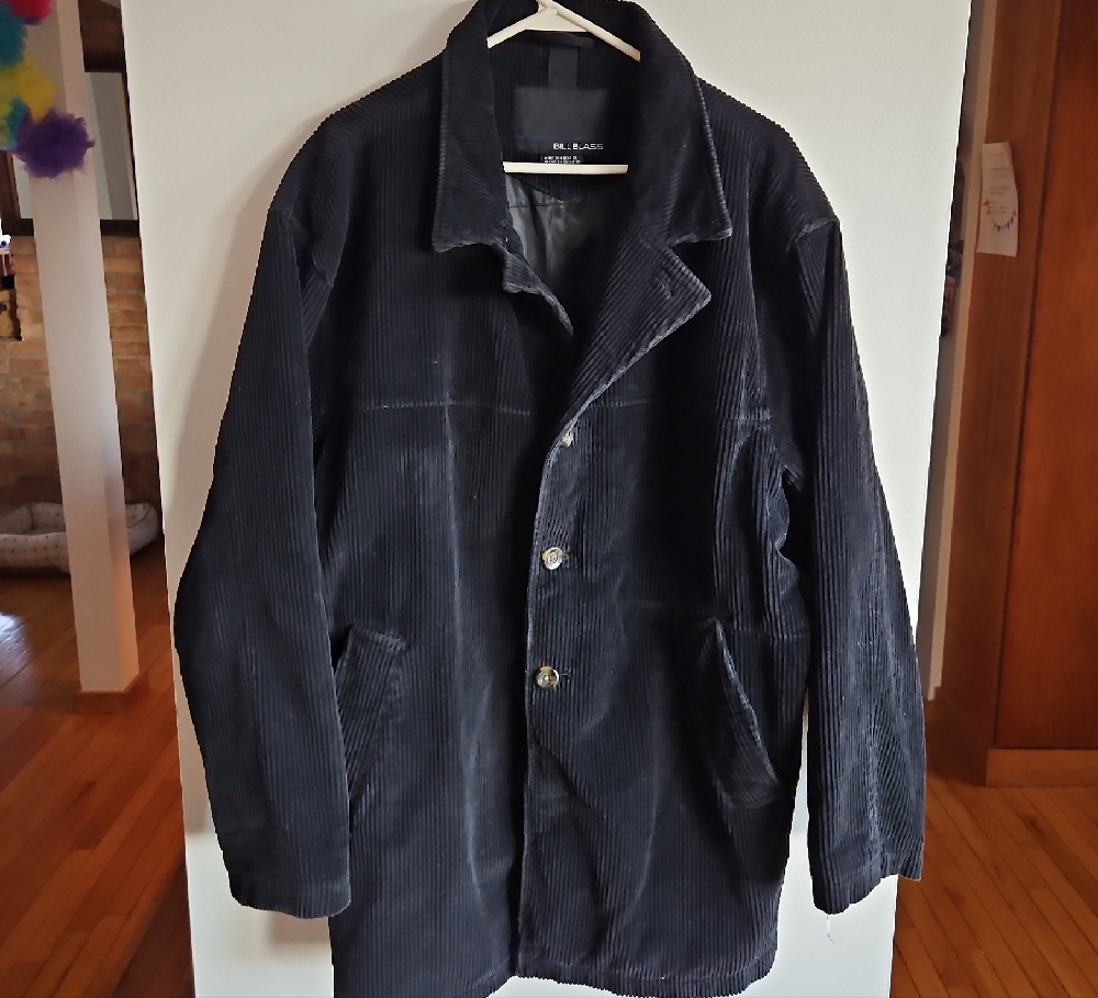 Men's Black Corduroy Jacket